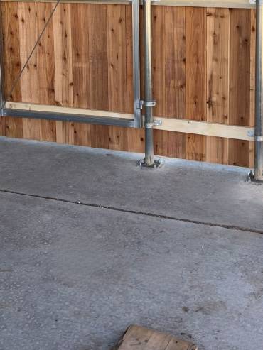 FenceCo LBK - Fence Company - Concrete Work Feature